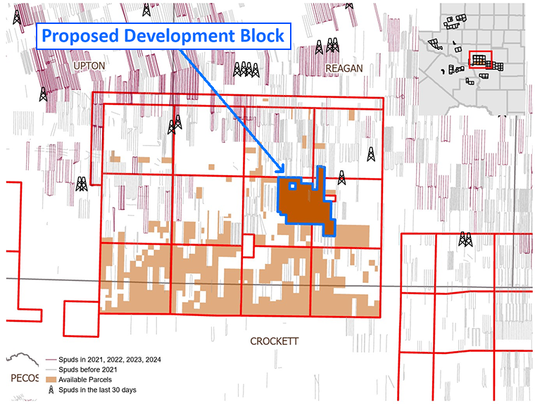 Proposed Development Block